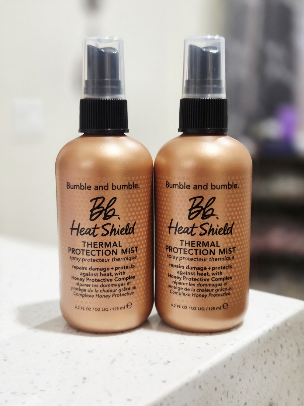 Bumble and bumble Heat Shield Thermal Protection Mist — 4.2oz X2 Bottles